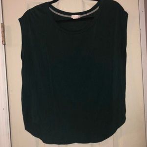 Army green top